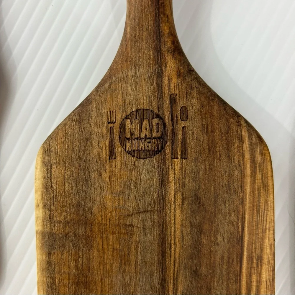 NIB‎ 4 piece Wooden mad hungry Kitchen Utensil Set
